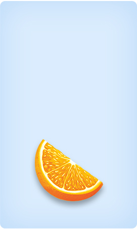WC-Ente Orange Citrus Duft tout